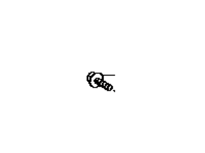 Toyota 91631-J0612 Bolt, With Washer
