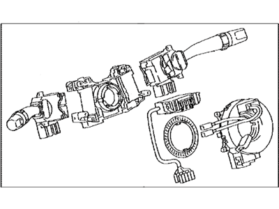 Toyota 84310-35B60 Switch Assy,  Turn Signal
