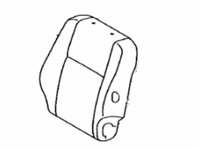 Toyota 71551-35140 Pad,  Front Seat Back,  RH(For Separate Type)