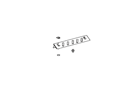 Toyota 58401-35030-B0 Board,  Rear Floor,  NO.1