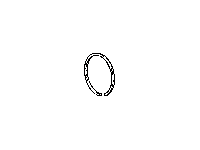 Toyota 90520-61001 Ring, Shaft Snap (For 1st & Reverse Brake Return Spring)