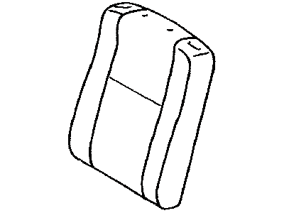 Toyota 71078-AA310-A1 Cover, Rear Seat Back, Driver Side(For Separate Type)