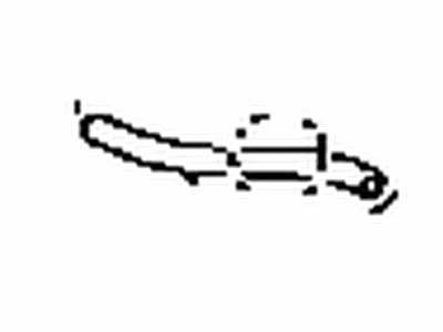 Toyota 85374-AA040 Hose,  Windshield Washer (From Joint To Joint),  NO.2