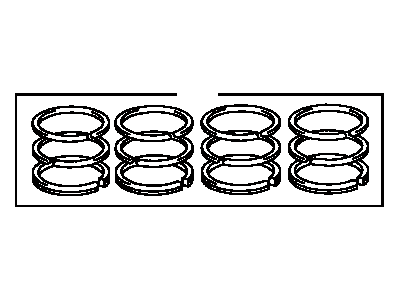 Toyota 13011-0H030 Ring Set,  Piston