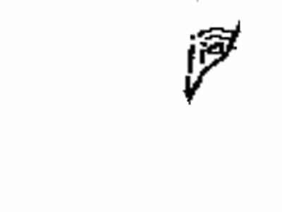 Toyota 62703-33020 Retainer Sub-Assy,  Quarter Window Glass,  Rear RH