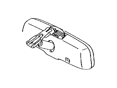 Toyota 87810-06050 Mirror Assy,  Inner Rear View