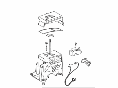 Toyota 33550-AA021 Floor Shift Assy,  Transmission
