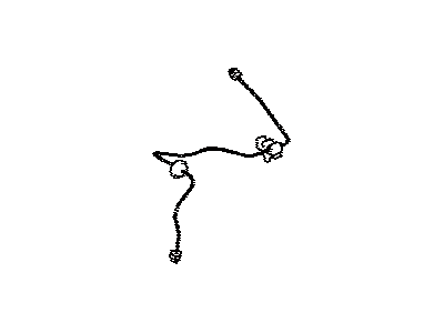 Toyota 47315-06120 Tube,  Front Brake,  NO.5