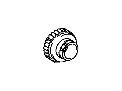 Toyota 34204-28010 Drum Sub-Assy,  Underdrive Clutch