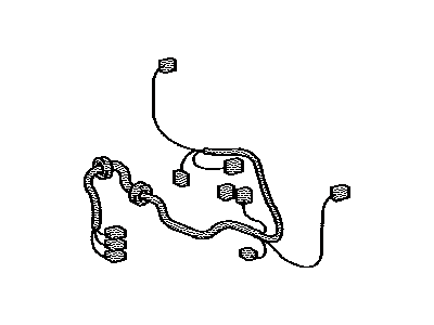 Toyota 82151-06300 Wire, Front Door, Passenger Side