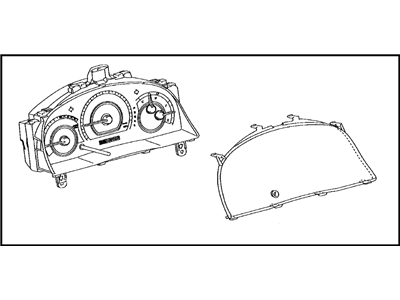 Toyota Solara Instrument Cluster - 83800-AA160