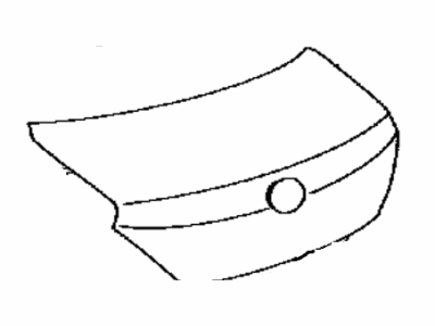 Toyota 64401-AA110 Panel Sub-Assembly, Luggage Compartment Door