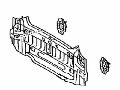 Toyota 58307-AA030 Panel Sub-Assy,  Body Lower Back