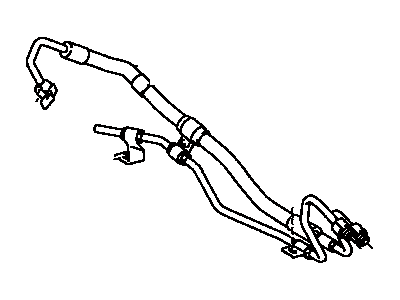 Toyota 44410-06140 Tube Assy,  Pressure Feed