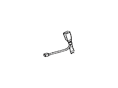 Toyota 73230-AA040-B5 Belt Assy,  Front Seat Inner,  RH