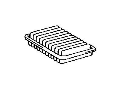 Toyota 17801-0H010 Element Sub-Assy,  Air Cleaner Filter