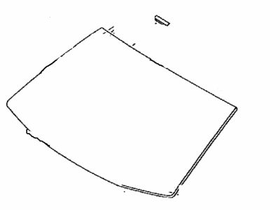 Toyota 56101-AA051 Glass,  Windshield
