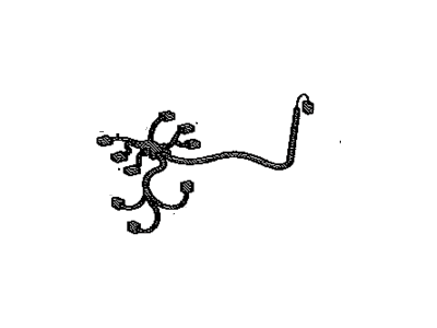 Toyota 82192-06100 Wire,  Front Seat,  LH