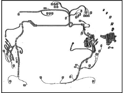 Toyota 82111-AA010 Wire,  Engine Room Main