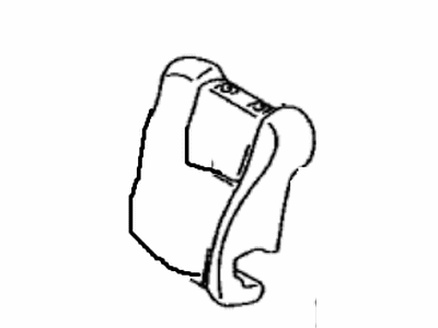 Toyota 71551-AA080 Pad, Front Seat Back, Passenger Side(For Separate Type)