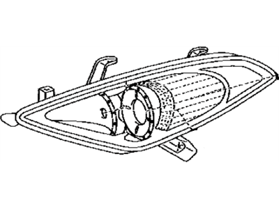 Toyota 81130-AA080 Unit Assy,  Headlamp,  RH