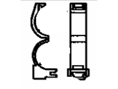 Toyota 82711-30130 Clamp, Wiring Harness