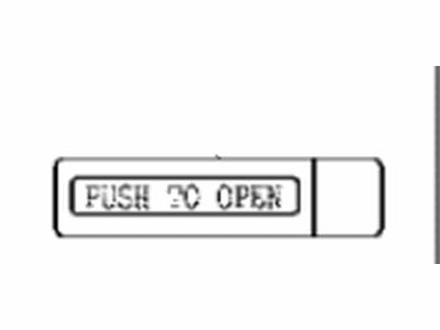 Toyota 74569-33020 Label, Vehicle Information