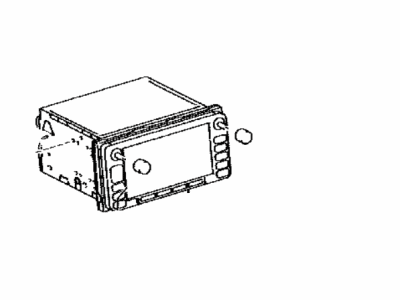 Toyota 86120-33600 Receiver Assembly, Navigation