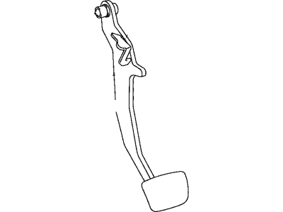 Toyota 47101-33070 Pedal Sub-Assembly, Brake