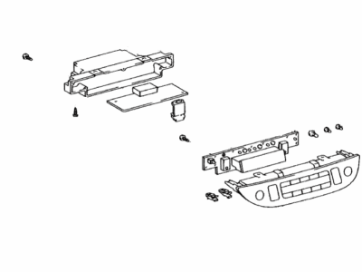 Toyota 55900-06070 Control Assembly, Heater Or Boost Ventilator