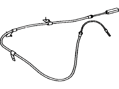 Toyota Camry Parking Brake Cable - 46410-33120