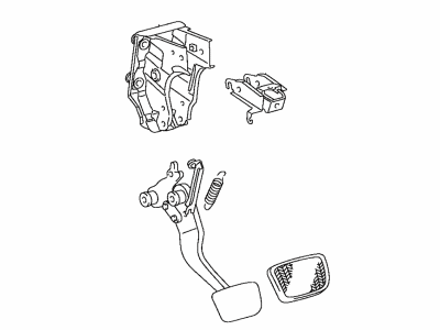 Toyota 47110-06051 Support Assembly, Brake Pedal