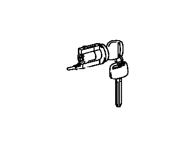Toyota Camry Ignition Lock Assembly - 69057-33281