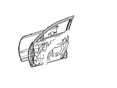 Toyota 67002-AA050 Panel Sub-Assembly, Front Door, Driver Side