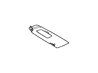 Toyota 74320-AA200-A1 Visor Assembly, Driver Side