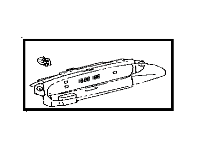 Toyota 83910-33100 Clock