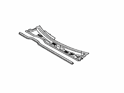 Toyota 55708-06030 Louver Sub-Assembly, Cowl Top Ventilator