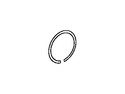 Toyota 90080-52120 Ring, Hole Snap (For Underdrive Clutch Flange)