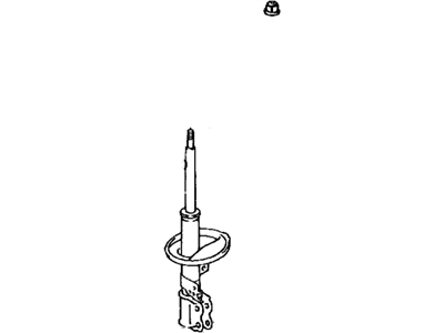 Toyota 48540-A9100 Absorber Assembly, Shock, Rear Driver Side