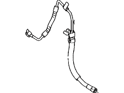 Toyota 44411-06080 Hose,  Pressure Feed