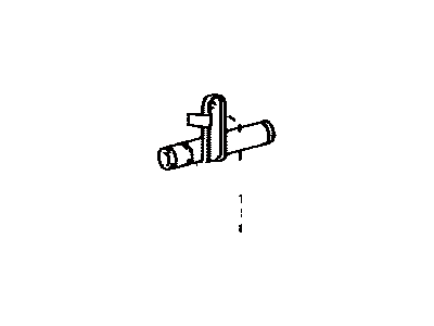 Toyota 16322-20020 Pipe,  Water Inlet