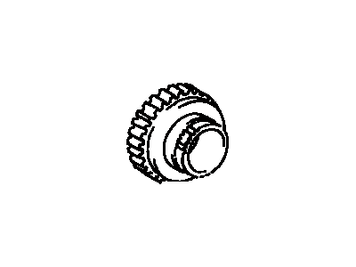 Toyota 34204-06020 Drum Sub-Assembly, Underdrive Clutch