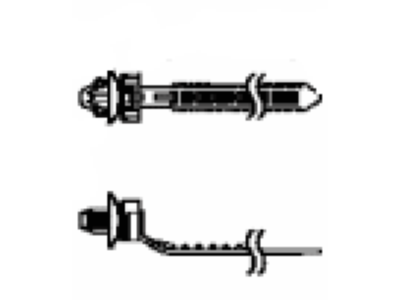Toyota 82711-60320 Clamp, Wiring Harness