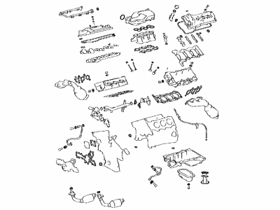 Toyota 04112-0S052 Valve Grind Gasket Kit