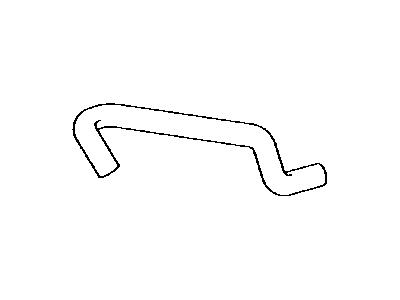 Toyota 87245-0C210 Hose,  Heater Water,  Outlet