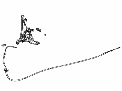 Toyota 46200-0C010 Parking Brake Control