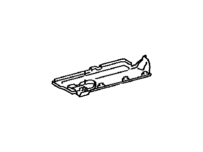 Toyota 55607-0C010-C0 Cover Sub-Assy,  Instrument Panel Under,  NO.2