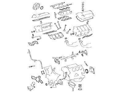 Toyota 04111-31B14 Overhaul Gasket Set