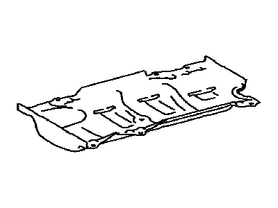 Toyota 12121-38070 Plate,  Oil Pan Baffle,  NO.1