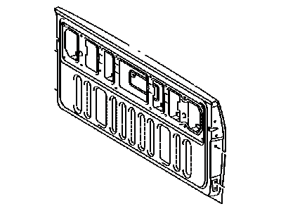 Toyota 65700-0C082 Gate Assy,  Rear Body Tail